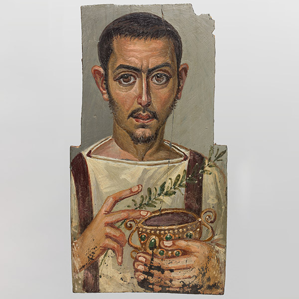 阿布扎比卢浮宫-携杯人像